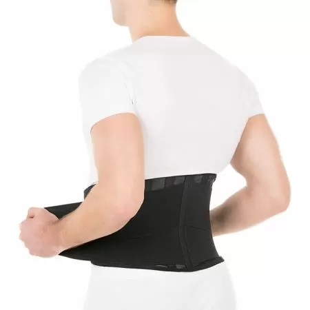 Корсет пояснично-крестцовый Тривес Т-1555/Т.58.05, высота 25 см, 6 ребер жесткости, черный