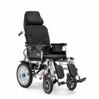 Кресло-коляска с электроприводом MET COMFORT AUTO, артикул 20700, ширина сиденья 45 см, колеса пневматические