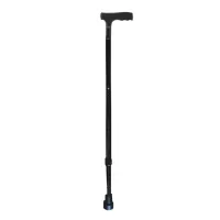 Трость СА833L6 Тривес (с Т-образной ручкой, БЕЗ УПС, цвет черный)