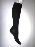 Гольфы компрессионные Ergoforma Travel 341 для путешествий унисекс 1 класс компрессии с закрытым носком черные 