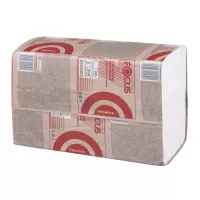 Полотенца бумажные листовые Focus H2 Z-сложение 2-слойные белые, в пачке 200 листов 