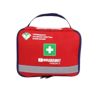 Аптечка для оказания первой помощи Универсальная МЕДПЛАНТ в сумке-чехле Волонтер-6, артикул 1660
