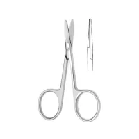 Ножницы тупоконечные прямые 100 мм Hilbro 10.0016.10