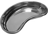 Лоток металлический почкообразный ЛМП -"Медикон" 160х85х28мм (AISI 304 (08Х18Н9)) - 0,1л