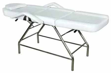 Массажный стол стационарный JF-Madvanta (белый)  FIX-1B 