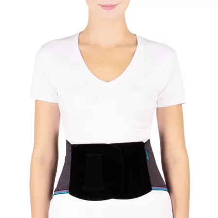 Корсет ортопедический для женщин Тривес Evolution Т-1582, высота 25см, 4 ребра жесткости, черный 