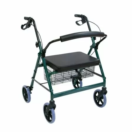 Ходунки-роллаторы PMR882W с сиденьем, складные, грузоподъемность до 220 кг