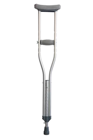 Костыли подмышечные алюминий (серые накладки) Тривес СА801Lбез УПС (пара)