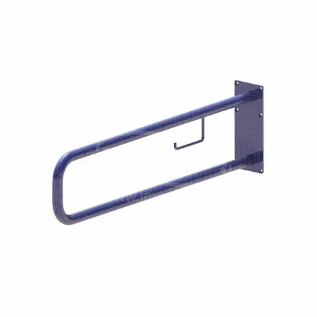 Поручень для инвалидов настенный с бумагодержателем ПН-07.05.840.100.250