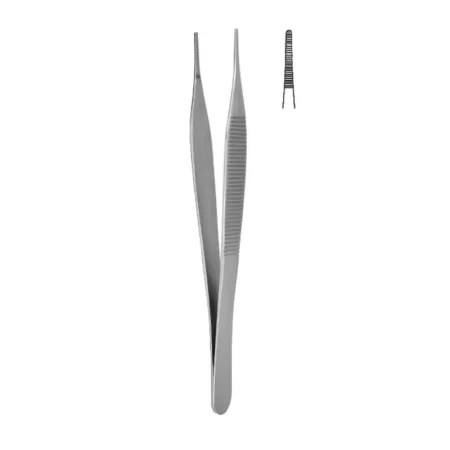 Пинцет анатомический 120х1,5 мм Hilbro 12.0067.12