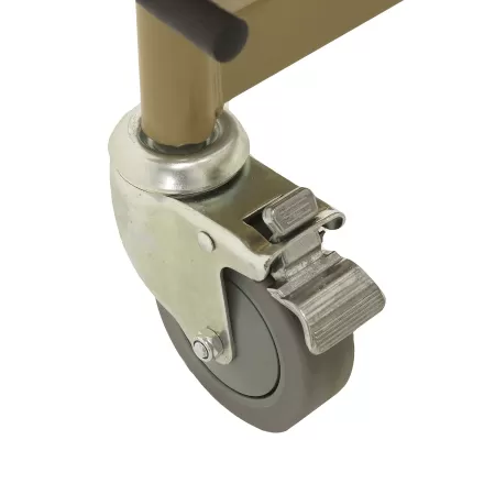 Кровать электрическая MED-MOS YG-1 ЛДСП коричневый с деревянными ламелями и регулировкой высоты