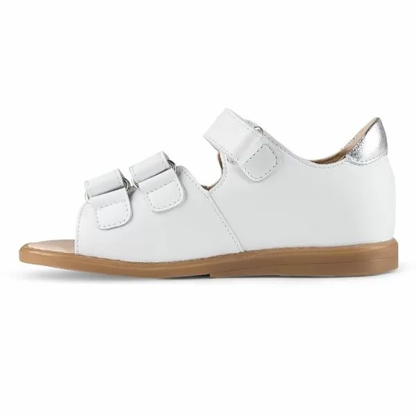 Сандалии ортопедические детские TWIKI TW-135-26 кожаные с открытым носом цвет белый 
