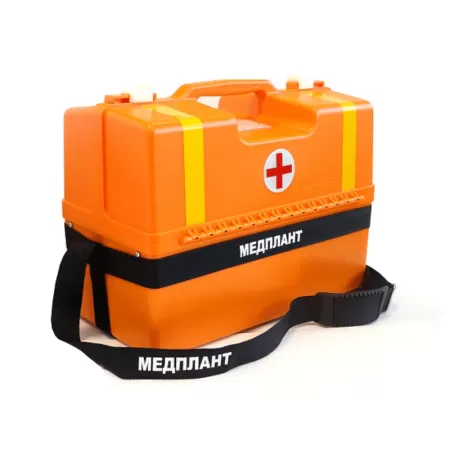 Набор реанимационный для оказания скорой медицинской помощи МЕДПЛАНТ НРСП-02 в укладке УМСП-01-Пм/2, артикул 1547