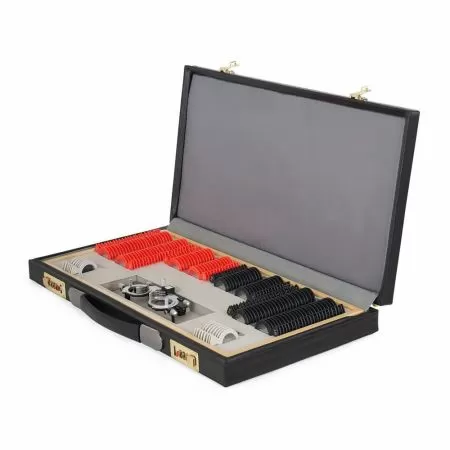 Набор на 158 пробных очковых линз Армед в пластиковой обойме с оправой без поверки 