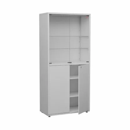 Шкаф металлический двухсекционный двухдверный ШМ-02-"МСК-648.02"