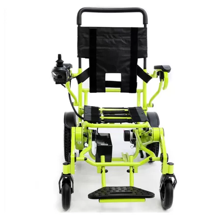 Кресло-коляска с электроприводом MET Compact 35 складная, с алюминиевой рамой
