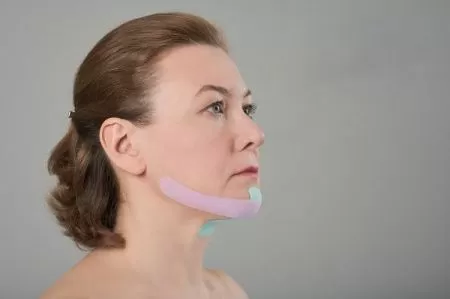 Кинезио тейп для лица Face Tape BBalance 5см*5м, хлопок, бежевый