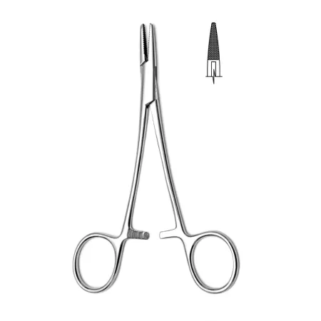 Зажим кровоостанавливающий нейрохирургический прямой 145 мм Hilbro 14.0182.14