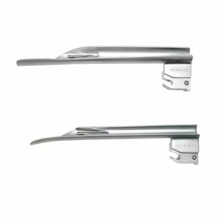 Ларингоскоп волоконно-оптический для экстренной медицины МЕДПЛАНТ ЛЭМ-02/ВО универсальный, 2 рукоятки, 4 клинка, артикул 833