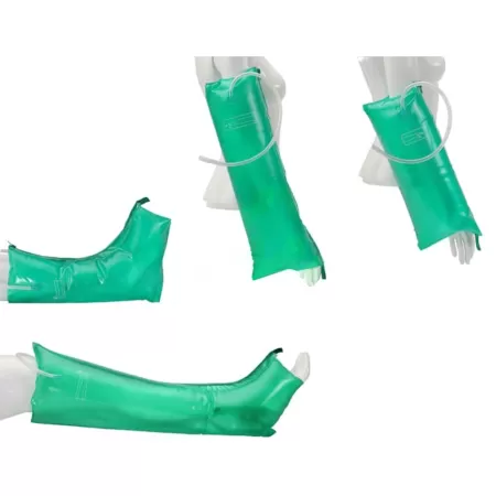 Комплект шин полимерных иммобилизационных пневматических подростковых НПФ Медтехника КШп-5 (РПк, СПк, РПд, СПд, насос, упаковка)