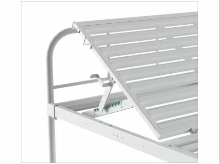 Кровать медицинская Промет КМ-01, МВ111.1.0.1, двухсекционная, нагрузка до 250 кг