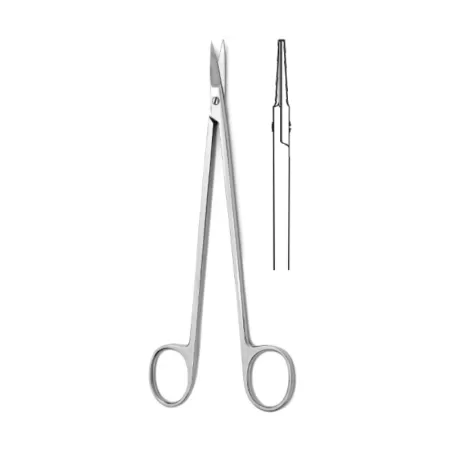 Ножницы сосудистые прямые 160 мм Hilbro 10.0198.16