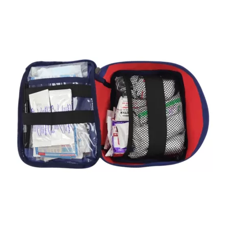 Аптечка для оказания первой помощи на железнодорожном, морском, речном вокзалах, аэровокзалах, автовокзалах, железнодорожных станциях и автостанциях по приказу 257н МЕДПЛАНТ в сумке-чехле Волонтер-6, артикул 1661