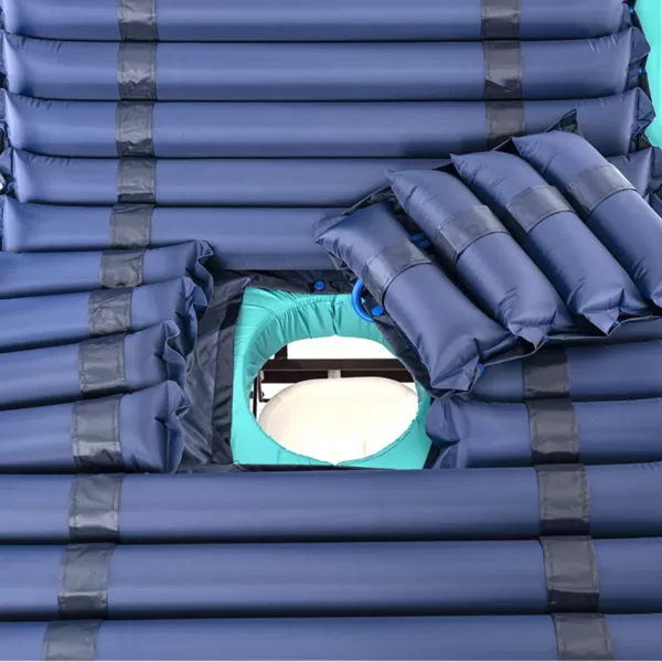 Матрас противопролежневый трубчатый MET AIR WC-100 с отверстием для туалета