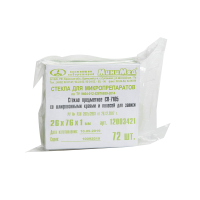 Стекло предметное с шлифованными краями СП-7101 12003416, 26*76*1мм №72 