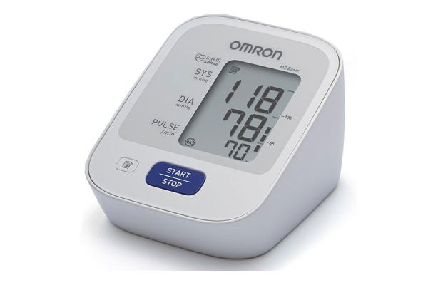 Тонометр автоматический на плечо OMRON M2 Basic с манжетой 22-42 см и адаптером (HEM-7121-ALRU)