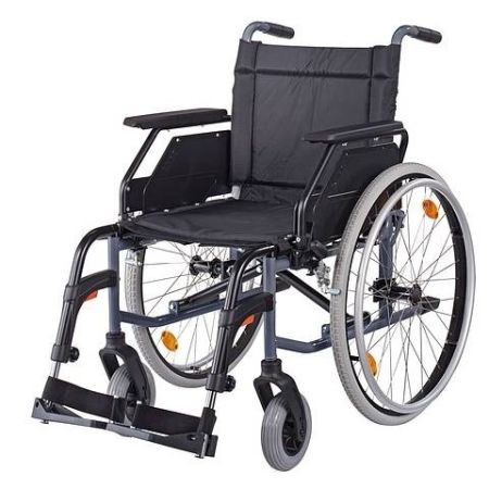 Кресло-коляска шир сид 51см, литые колеса LY-250-1100 (вар исп LY-250 "Caneo B")