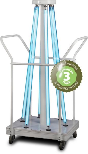 Облучатель бактерицидный открытого типа Сибэст ОБП-6х30-450