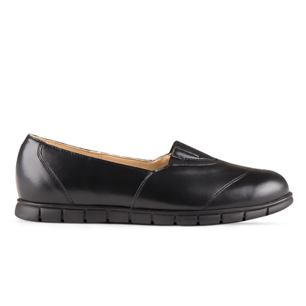 Туфли ортопедические женские Doctor Thomas DTD-270-1 кожаные цвет черный  