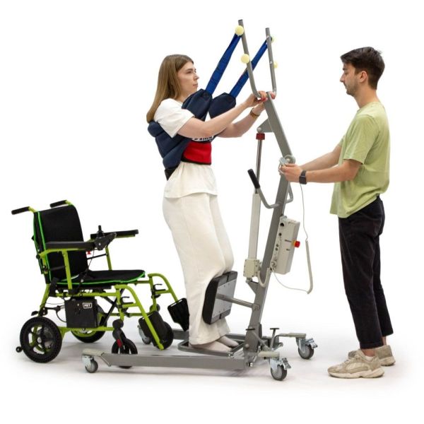 Подъемник-вертикализатор с электроприводом MET LU-270, подвес-гамак в комплекте