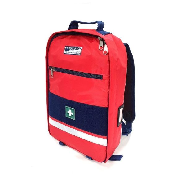 Набор первой помощи НПП МЕДПЛАНТ расширенный исполнение 2 в рюкзаке Волонтер-4, артикул 1522